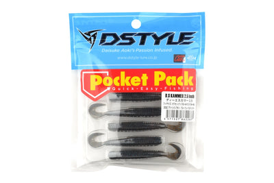 DSTYLE D.S Kammer softbait met sikkelstaart verpakking