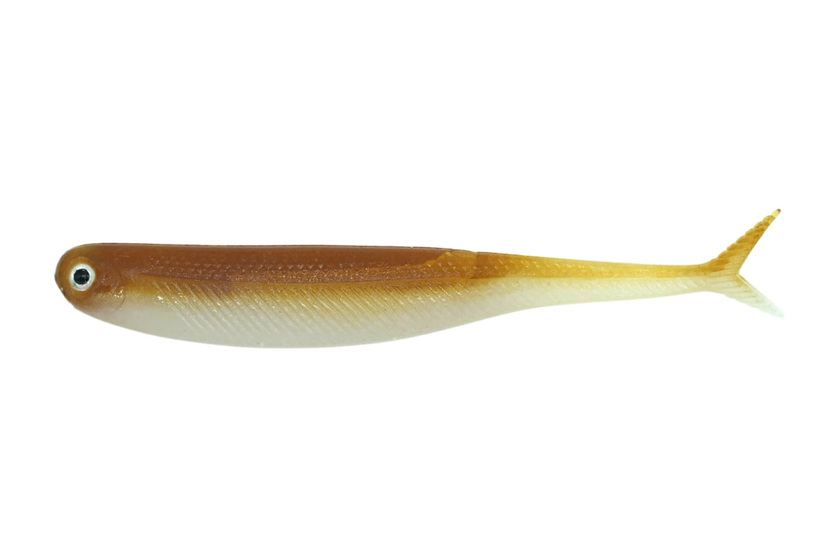 DSTYLE Virola Type HG 4" V-tail softbait in de kleur Wakasagi