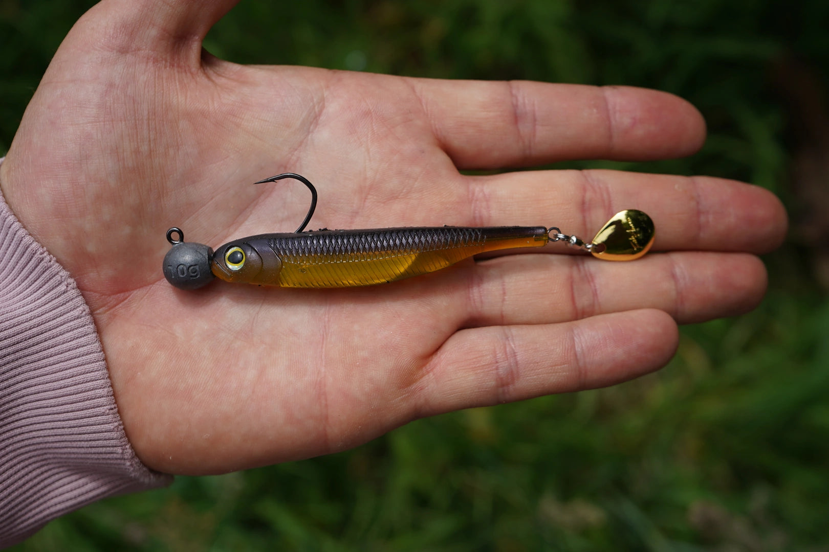 Fish Arrow Flash Jerk Spin 3" SW