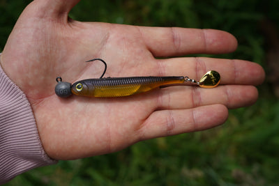Fish Arrow Flash Jerk Spin 3" SW
