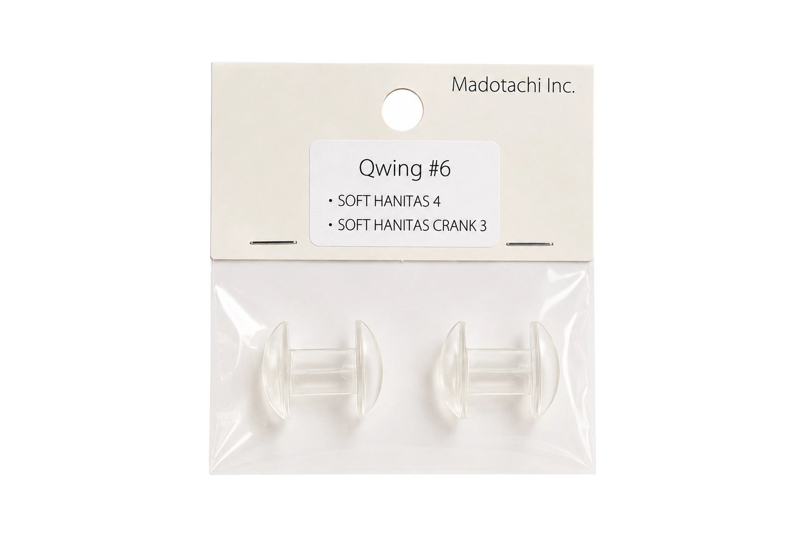 Madotachi QWING #6 for Soft Hanitas Crank 3 and Soft Hanitas 4