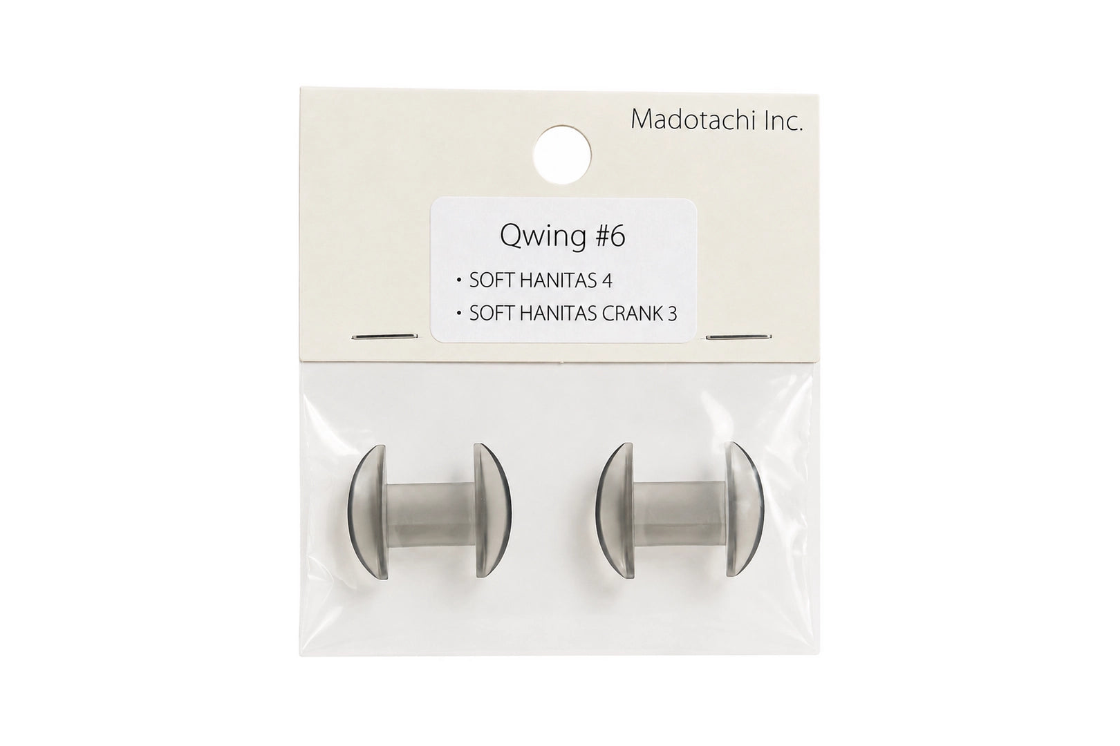 Madotachi QWING #6 for Soft Hanitas Crank 3 and Soft Hanitas 4