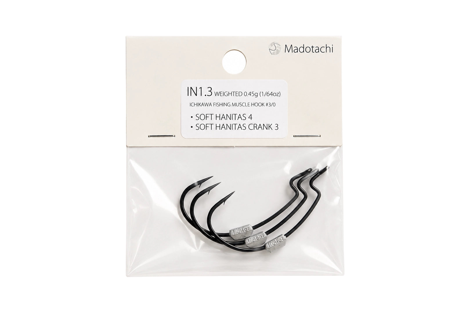 Madotachi Hooks for Soft Hanitas Crank 3 and Soft Hanitas 4