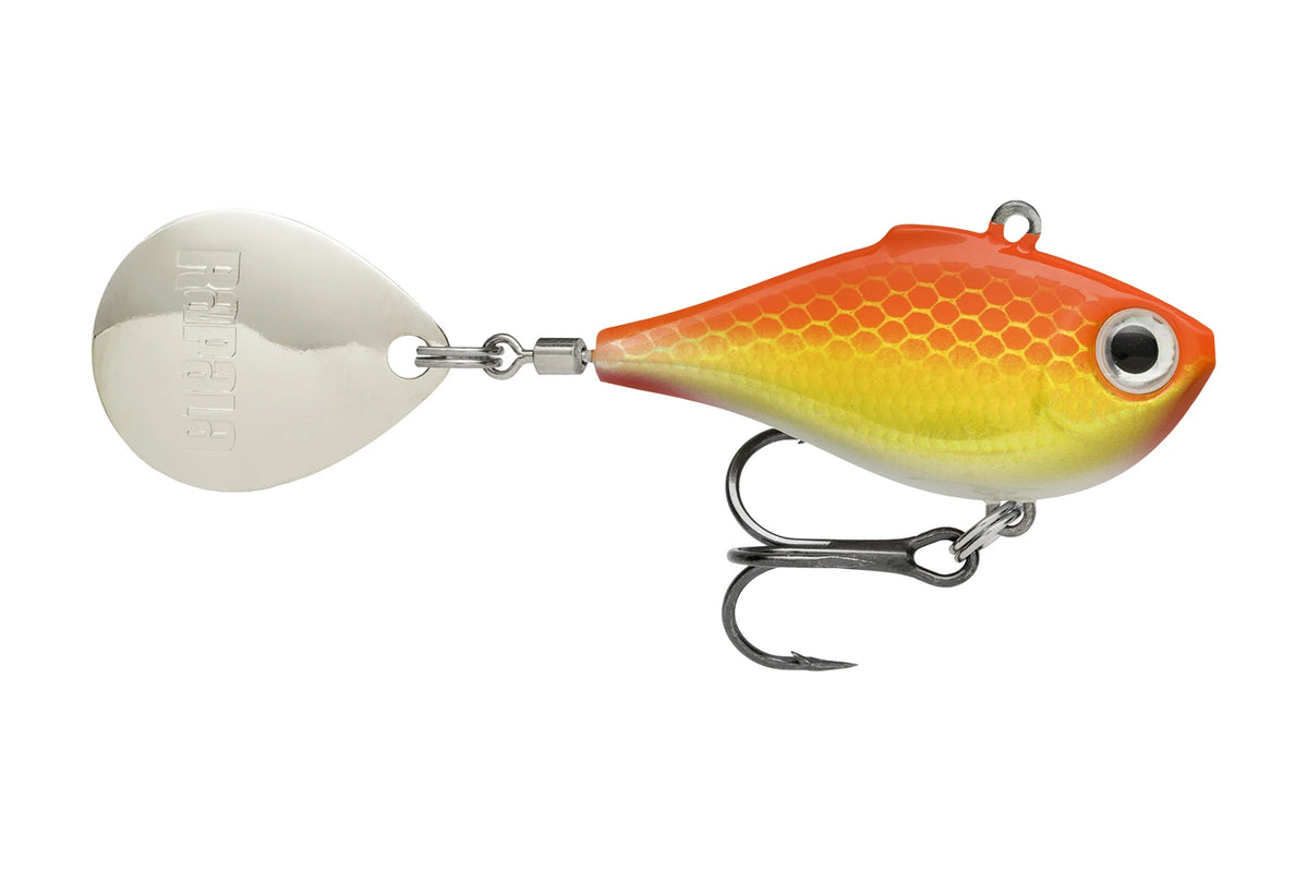 Rapala Rippin' Spin Gold Fluorescent Red