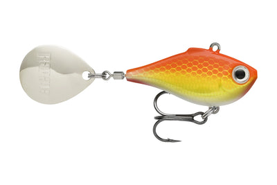 Rapala Rippin' Spin Gold Fluorescent Red
