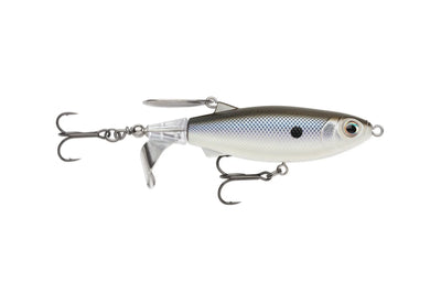 Rapala Claptail 110 topwater fishing lure with rotating claptail blade and 11cm baitfish profile
