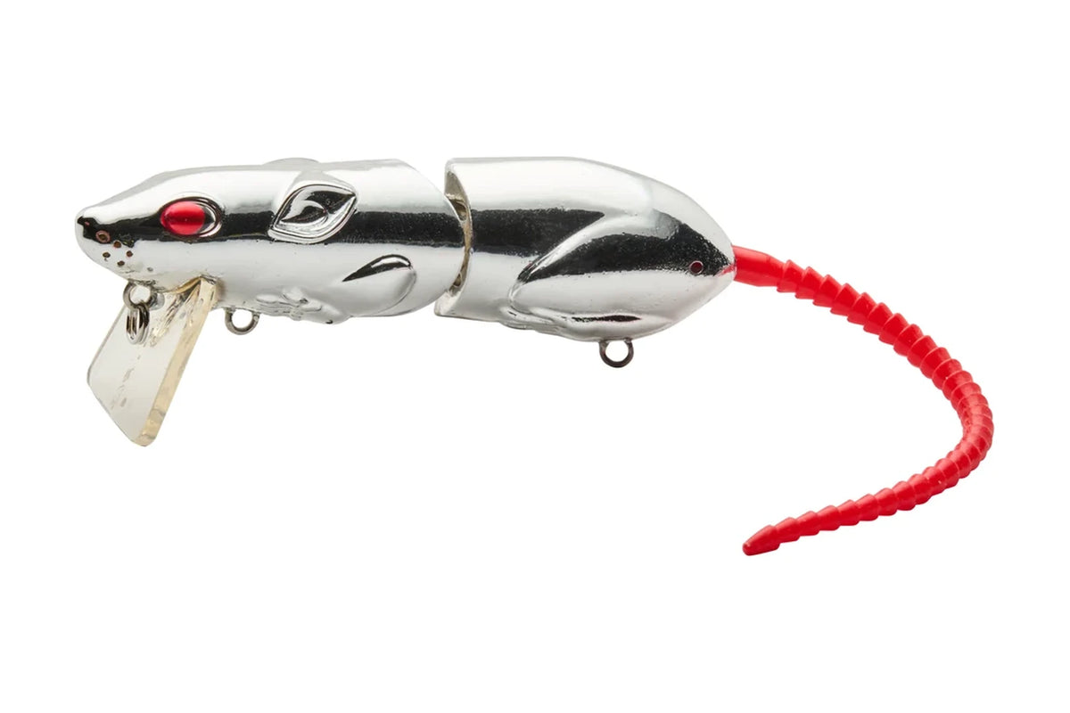Spro BBZ-1 Rat Baby 30 Chrome Silver, small rat wakebait for pike and perch