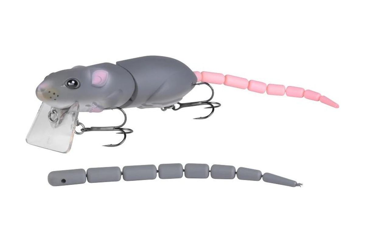 Spro BBZ-1 Rat 50 Gray Rat, surface lure for pike