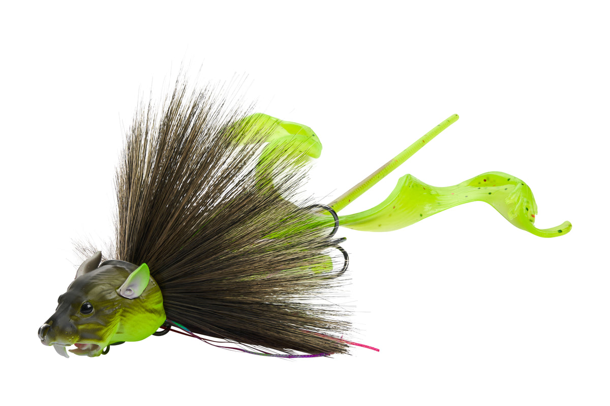 Savage Gear Mutant Rat hybrid rat lure for pike in Chart Brown