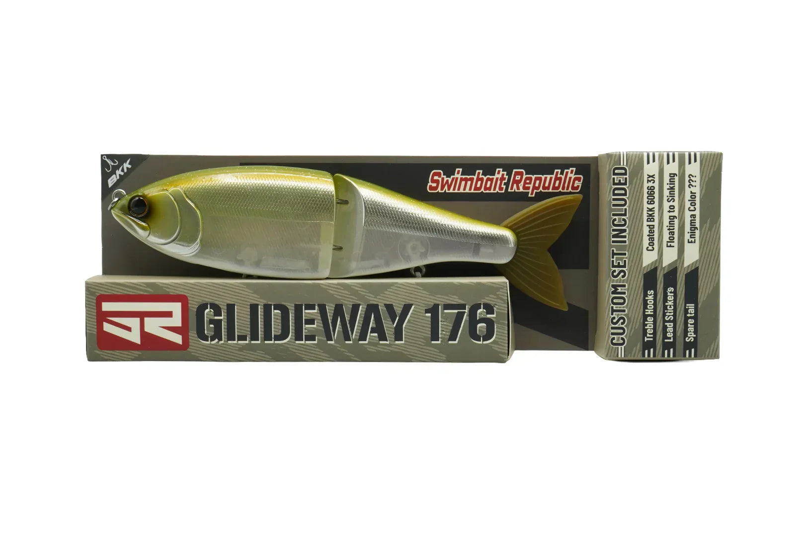 Swimbait Republic Glideway 176 | Glidebait 17,6 cm, 80 gram