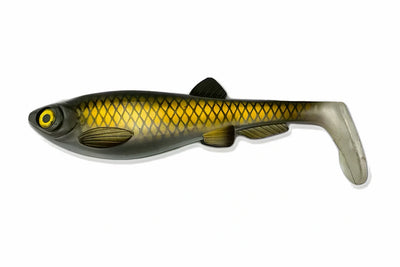ULM Lures Gigabite V2 25 cm Bream, paddle tail soft lure