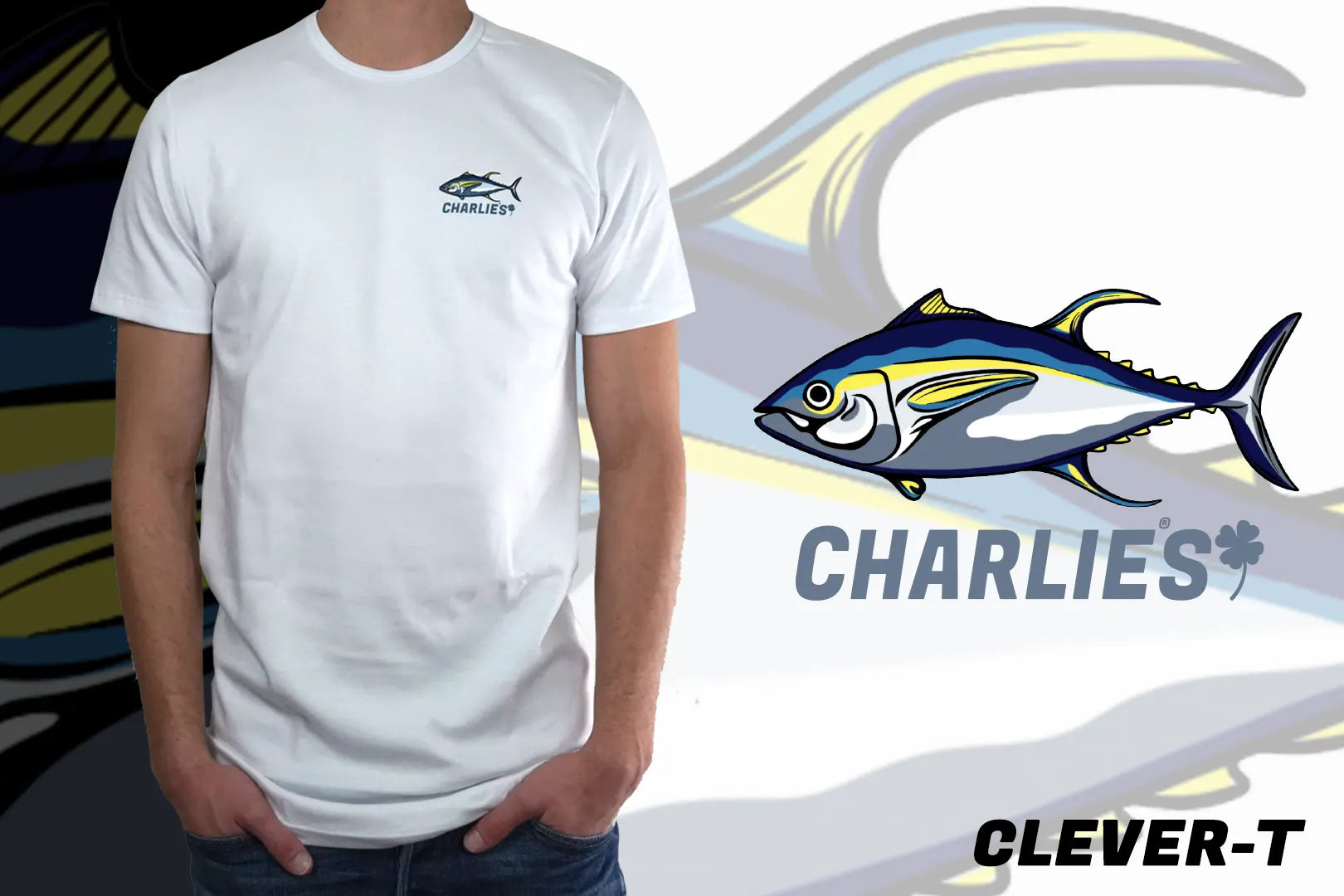 Charlie's Clever-T White