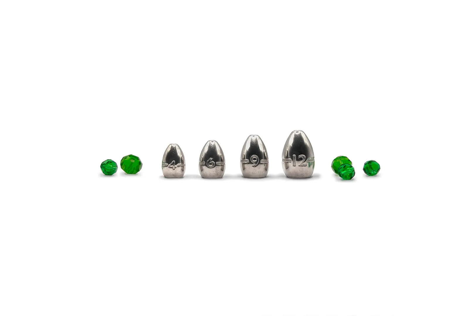 Green Bass Fishing Bullet Weight
