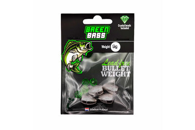 Green Bass Fishing Bullet Weight