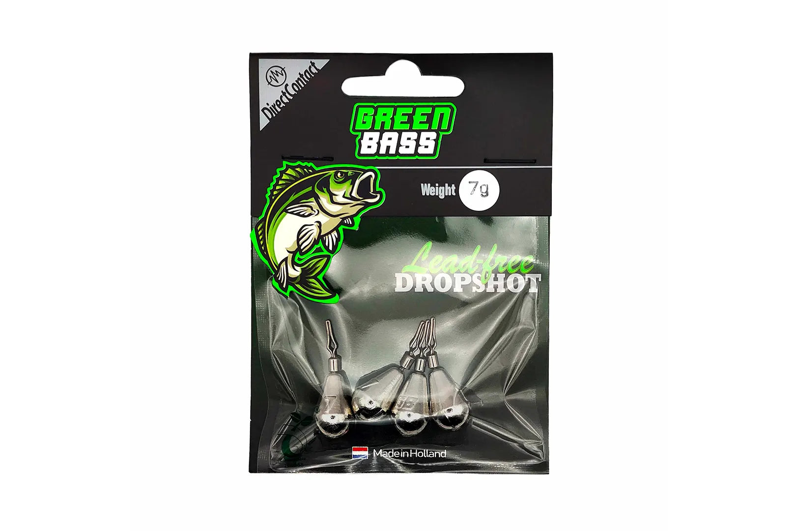 Green Bass Lead-Free Dropshot