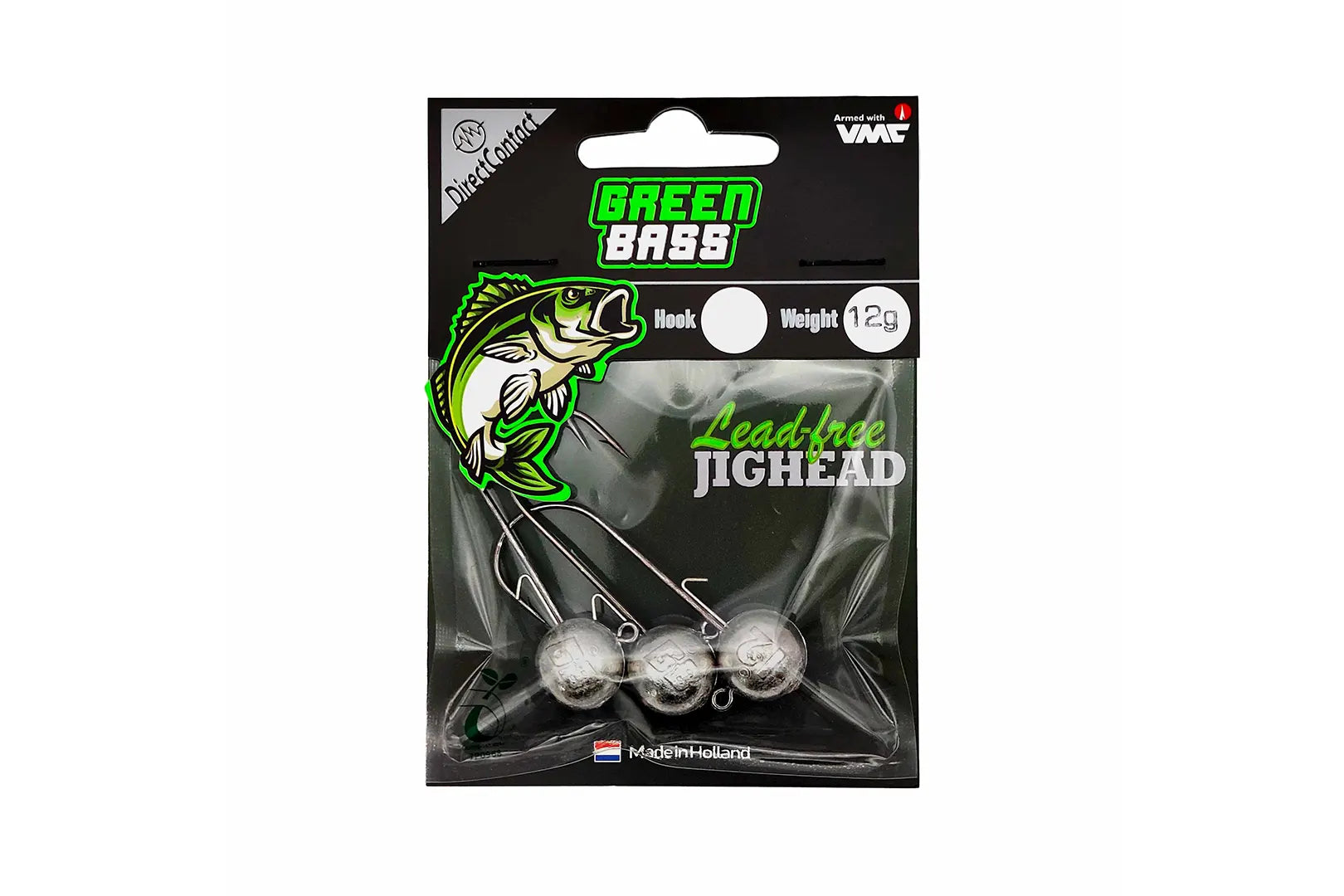 Green Bass jighead