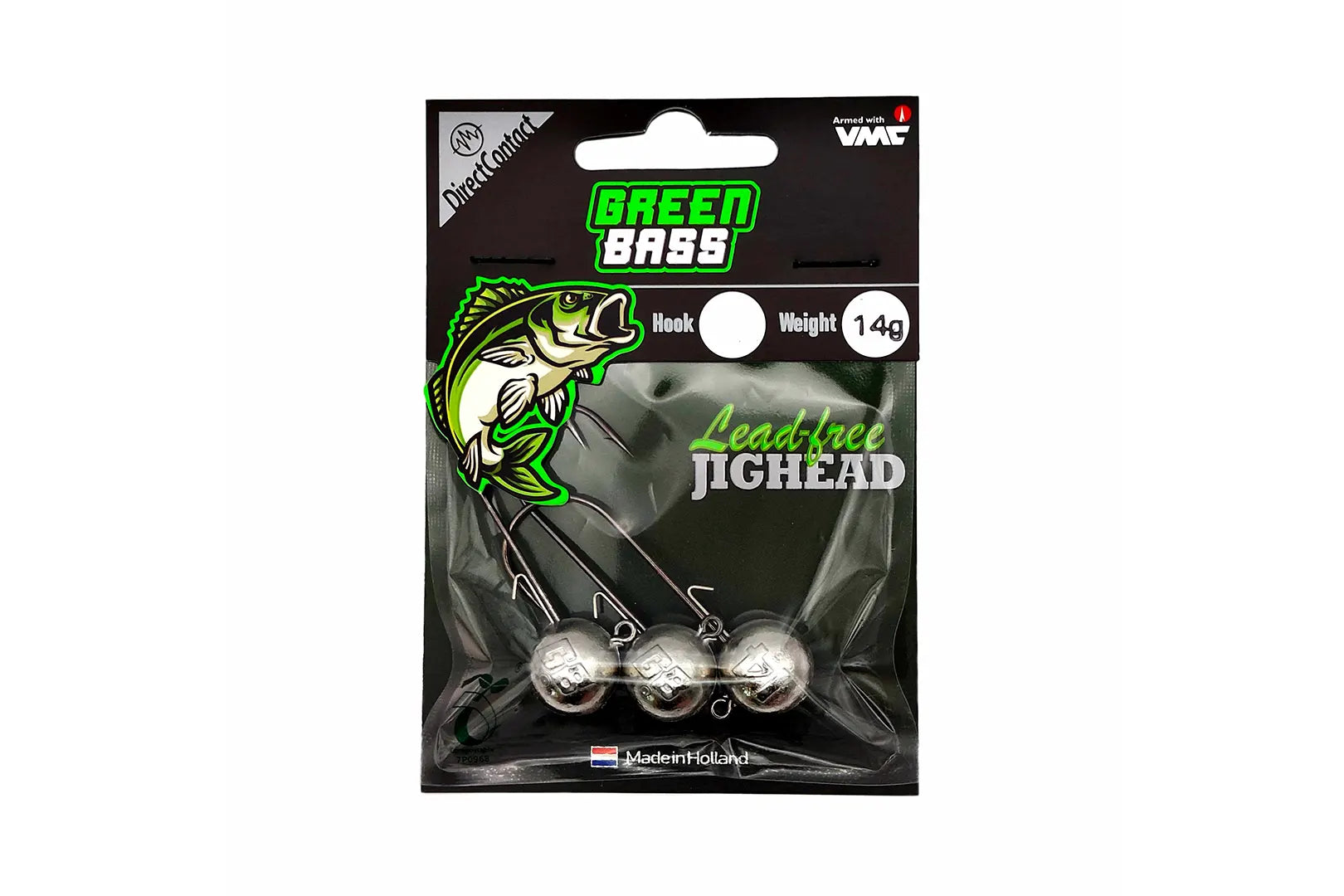 Green Bass jighead