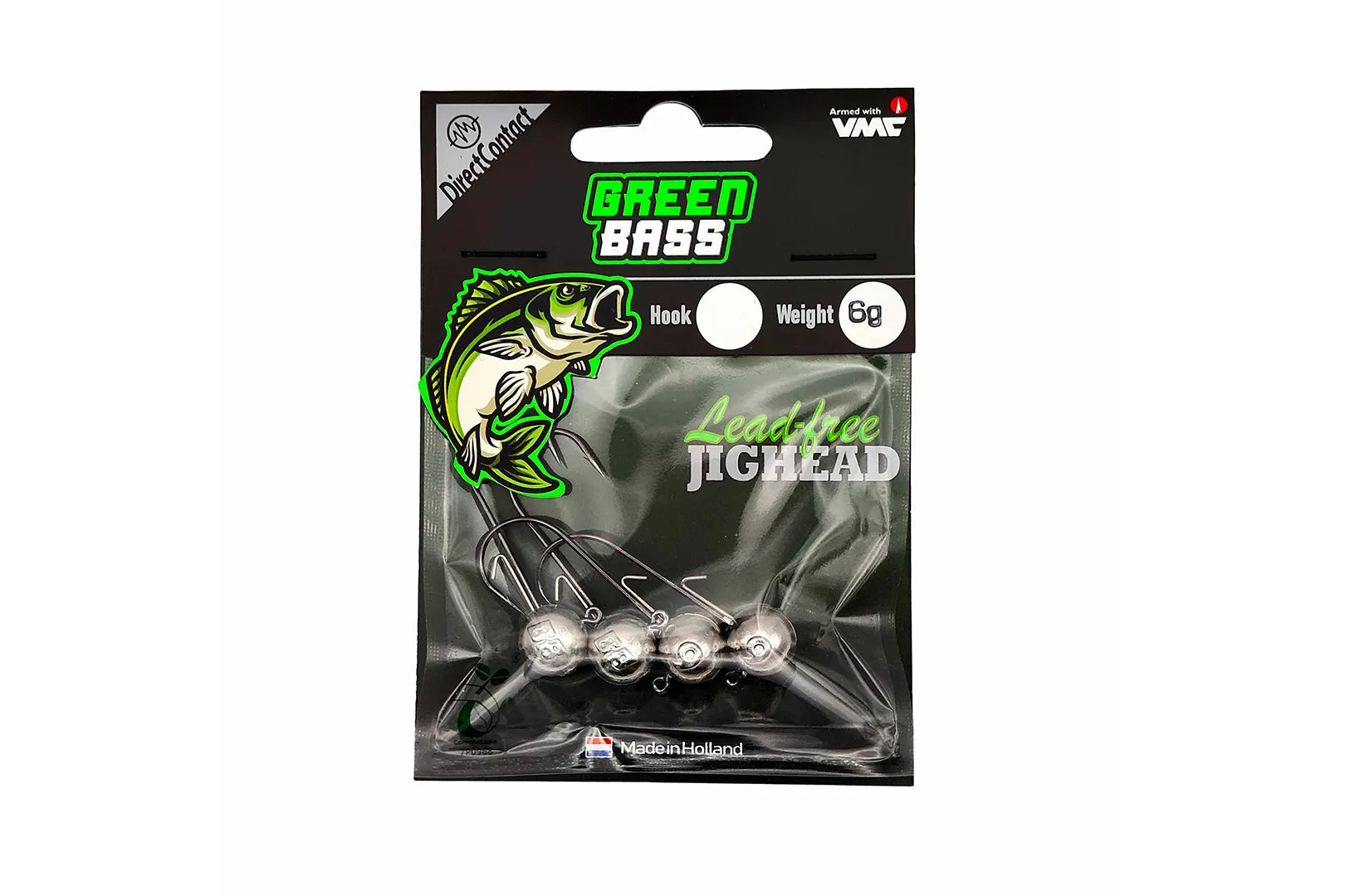 Green Bass jighead