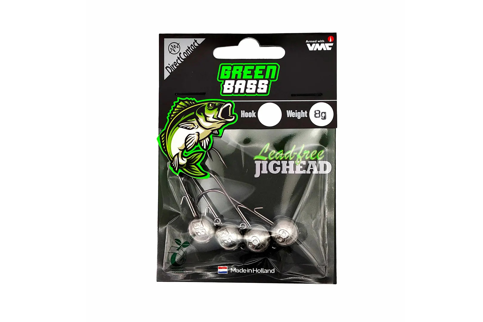 Green Bass jighead