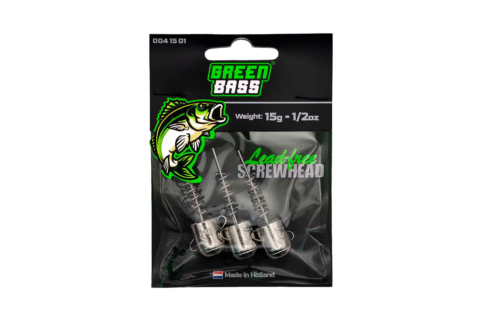 Green Bass Lead-Free Screwhead